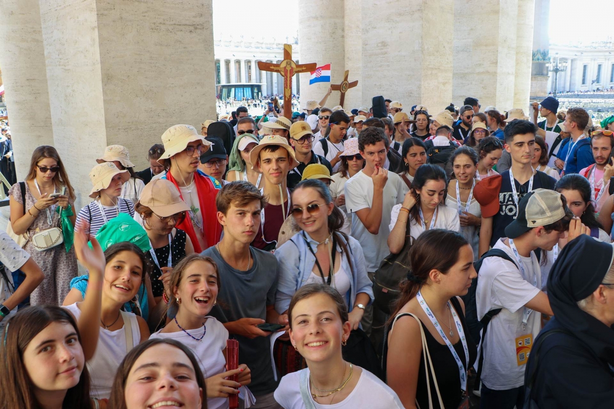 Mladi iz Požeške biskupije sudjelovali na Jubileju mladih u Rimu