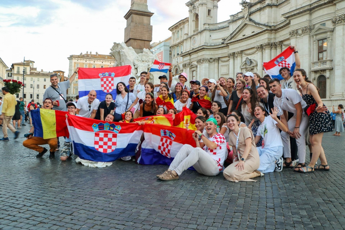 Mladi iz Požeške biskupije sudjelovali na Jubileju mladih u Rimu