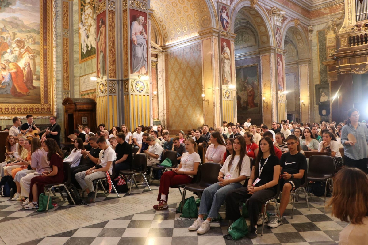 Mladi iz Požeške biskupije sudjelovali na Jubileju mladih u Rimu