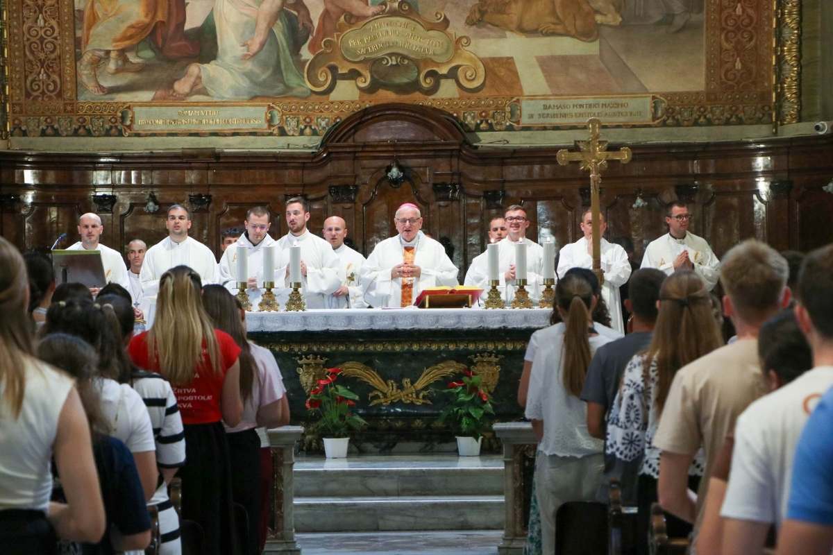 Mladi iz Požeške biskupije sudjelovali na Jubileju mladih u Rimu