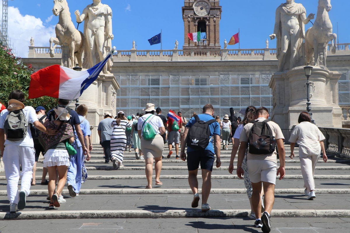 Mladi iz Požeške biskupije sudjelovali na Jubileju mladih u Rimu