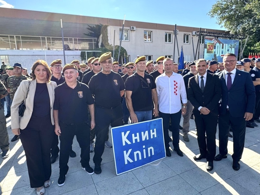 Županica Jozić prisustvovala na obilježavanju Dana pobjede i domovinske zahvalnosti, Dana hrvatskih branitelja i 30. obljetnice vojno-redarstvene operacije Oluja