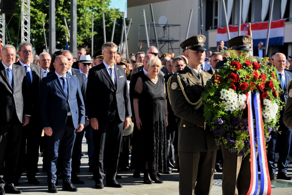 Županica Jozić prisustvovala na obilježavanju Dana pobjede i domovinske zahvalnosti, Dana hrvatskih branitelja i 30. obljetnice vojno-redarstvene operacije Oluja