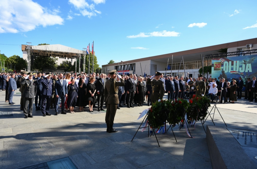 Županica Jozić prisustvovala na obilježavanju Dana pobjede i domovinske zahvalnosti, Dana hrvatskih branitelja i 30. obljetnice vojno-redarstvene operacije Oluja