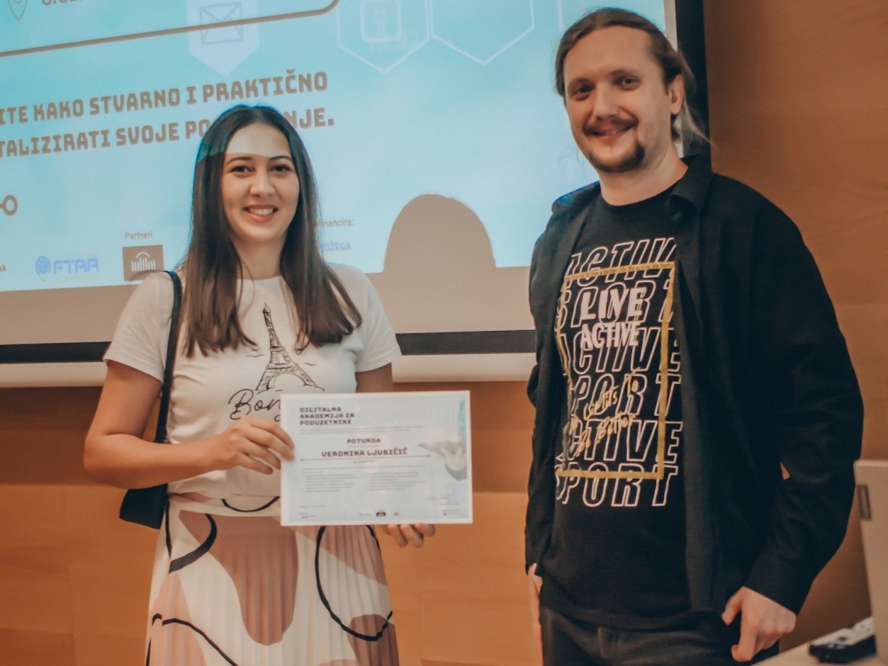 Digitalna akademija za poduzetnike - projekt Kulturnog centra Požega uspješno završen