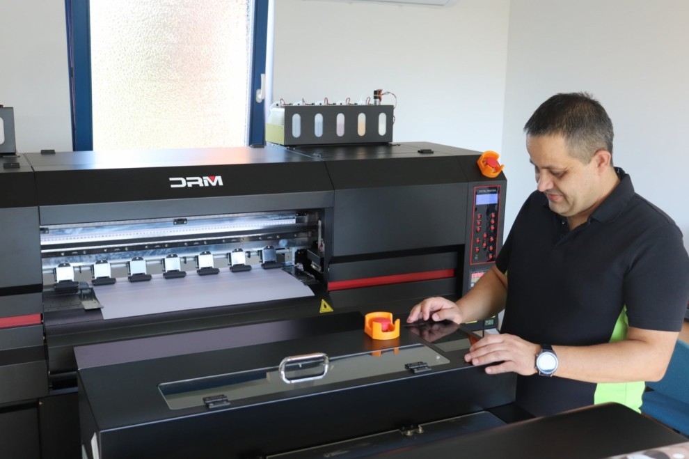 Lipički poduzetnik nabavio prvi DTF printer s pet glava u Hrvatskoj: „Lipik je dobro mjesto za poduzetnike“