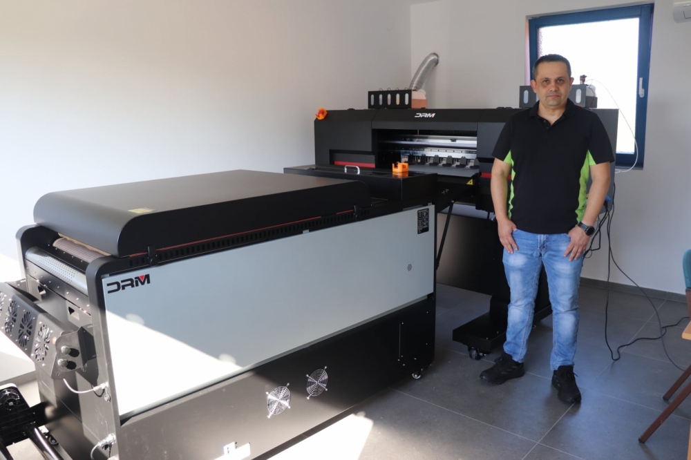 Lipički poduzetnik nabavio prvi DTF printer s pet glava u Hrvatskoj: „Lipik je dobro mjesto za poduzetnike“