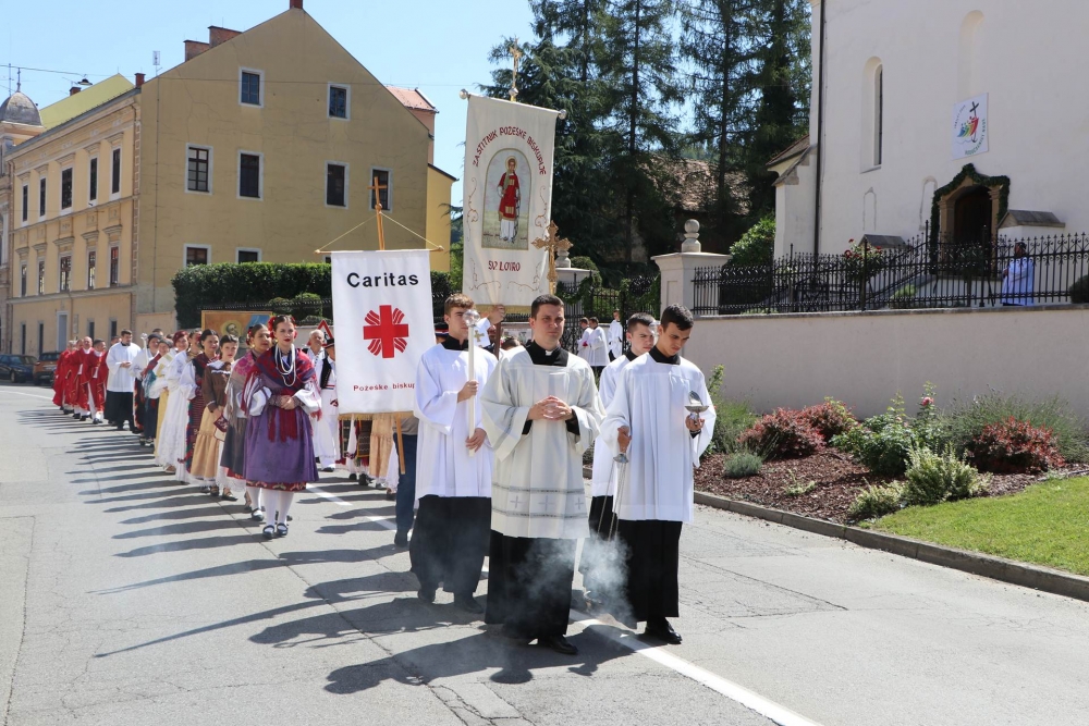 Jubilejska proslava sv. Lovre u Požegi