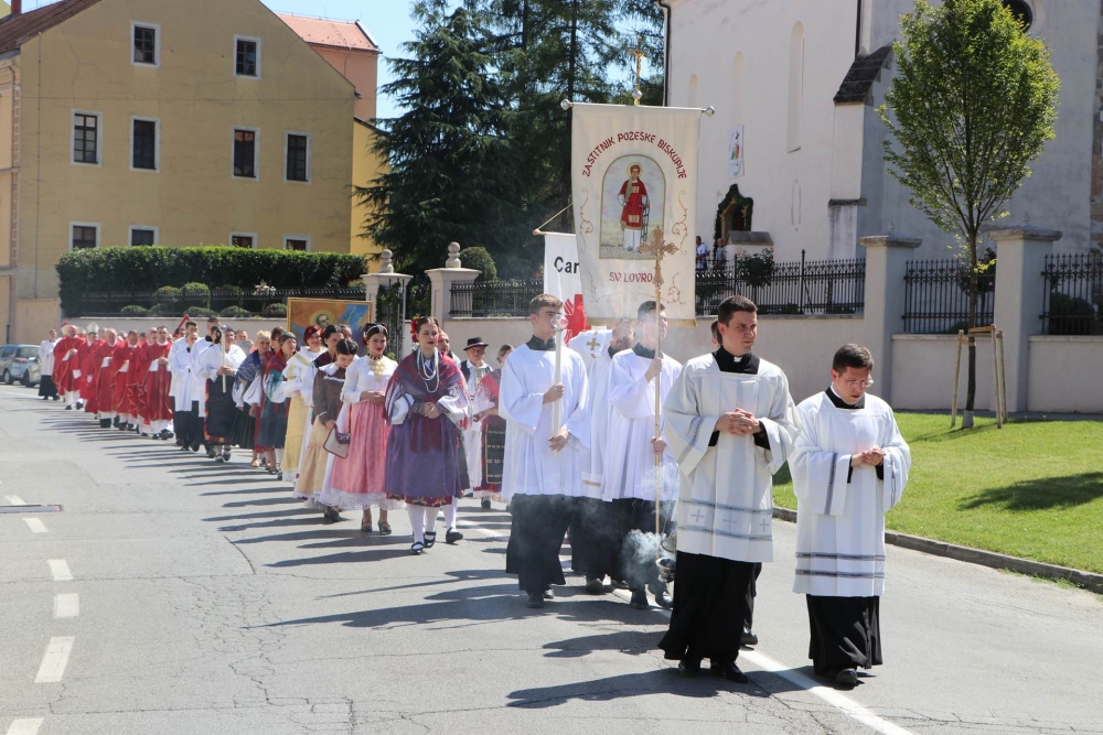 Jubilejska proslava sv. Lovre u Požegi