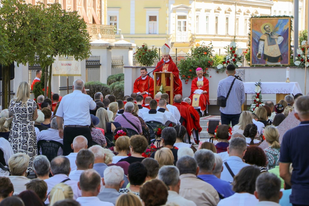 Jubilejska proslava sv. Lovre u Požegi