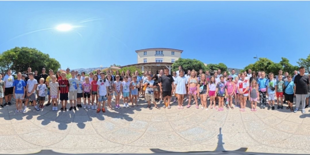 Rekordna sezona u dječjem odmaralištu u Baški – više od 500 djece na moru