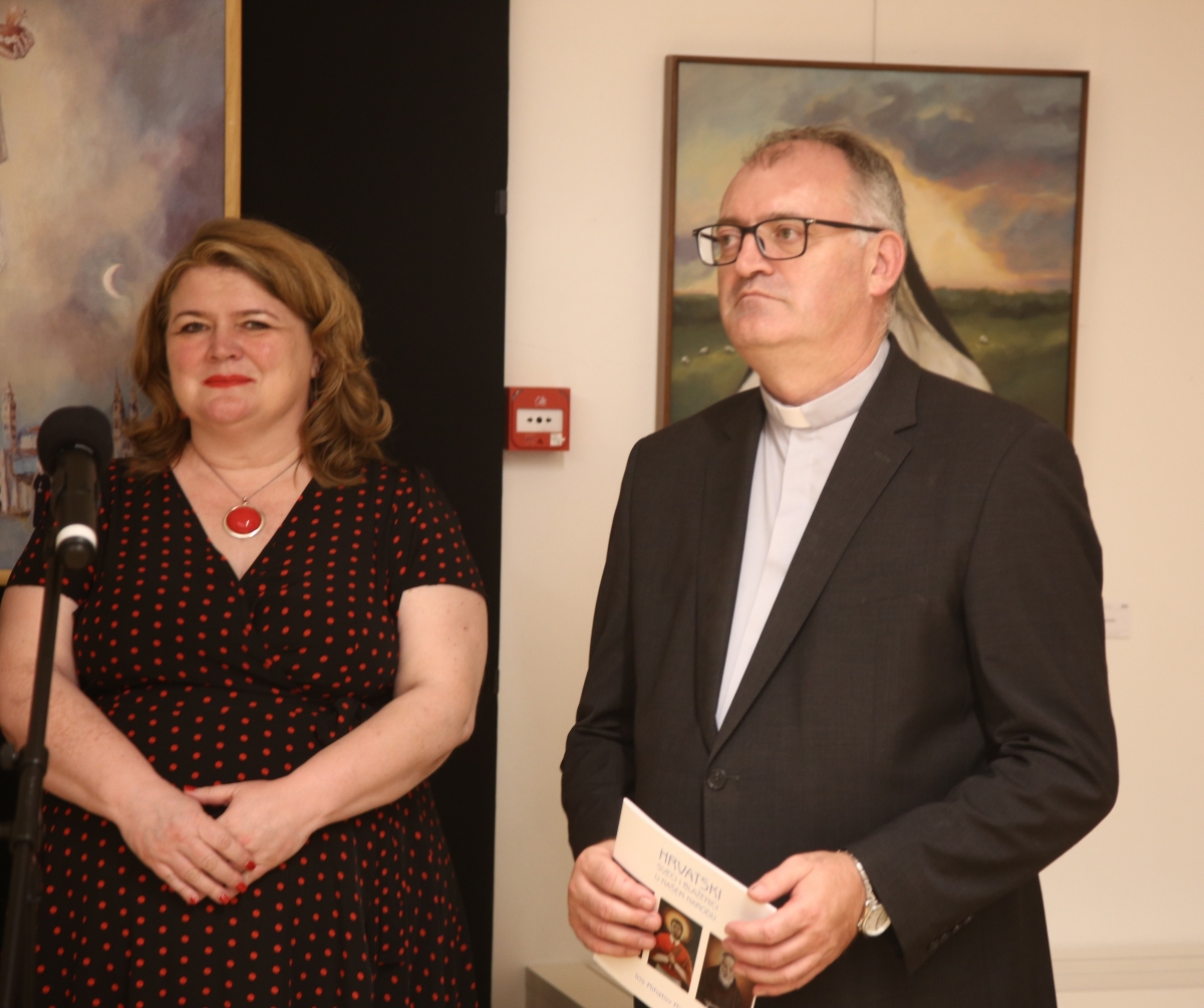 Požeški muzej: Otvorena izložba »Hrvatski sveci i blaženici u našem narodu« akademske slikarice Iris Mihatov Miočić