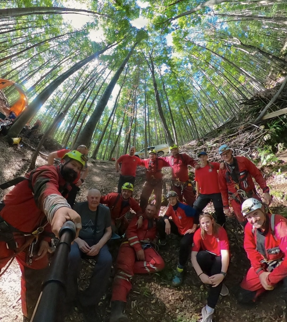 Speleo vježba HGSS Stanice Požega na Papuku