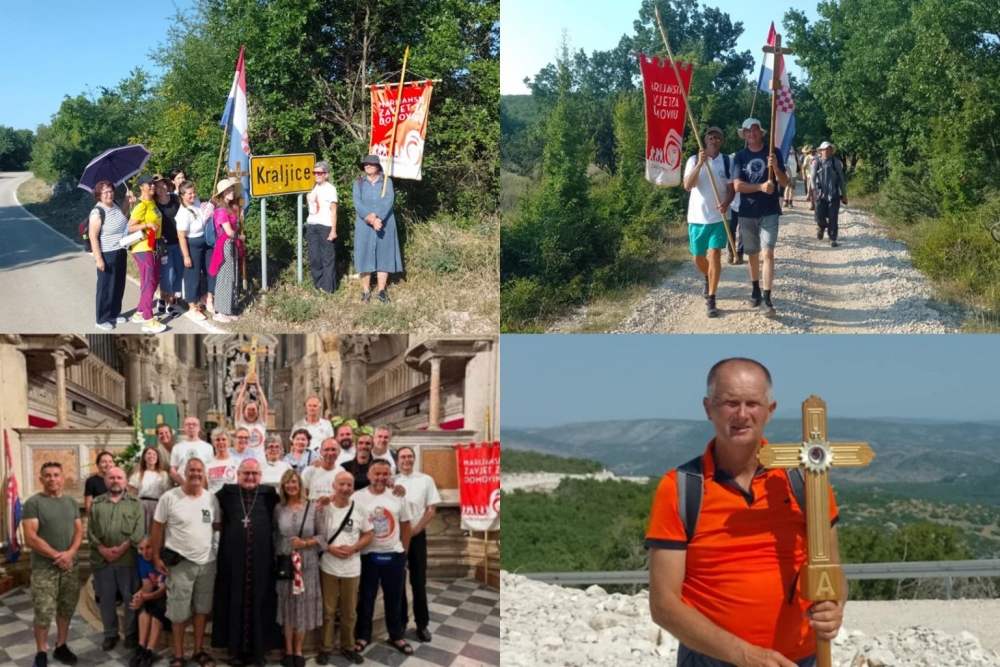 Od Knina do Trilja: Vinko Krsnik iz Kutjeva sudjelovao u 10-dnevnom hodočašću za našu zajednicu i bolesnike