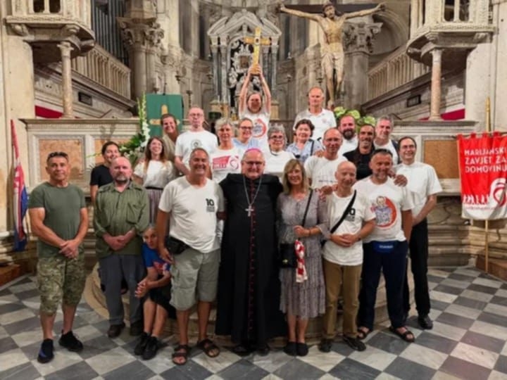 Od Knina do Trilja: Vinko Krsnik iz Kutjeva sudjelovao u 10-dnevnom hodočašću za našu zajednicu i bolesnike