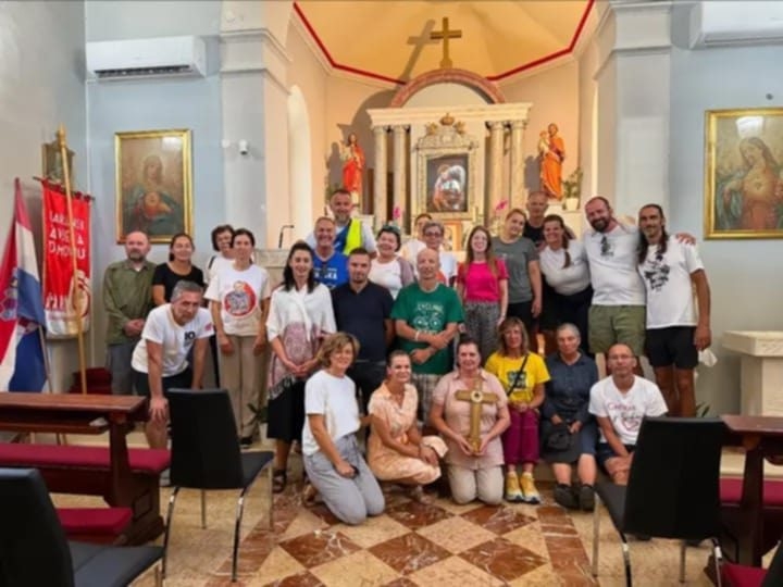 Od Knina do Trilja: Vinko Krsnik iz Kutjeva sudjelovao u 10-dnevnom hodočašću za našu zajednicu i bolesnike