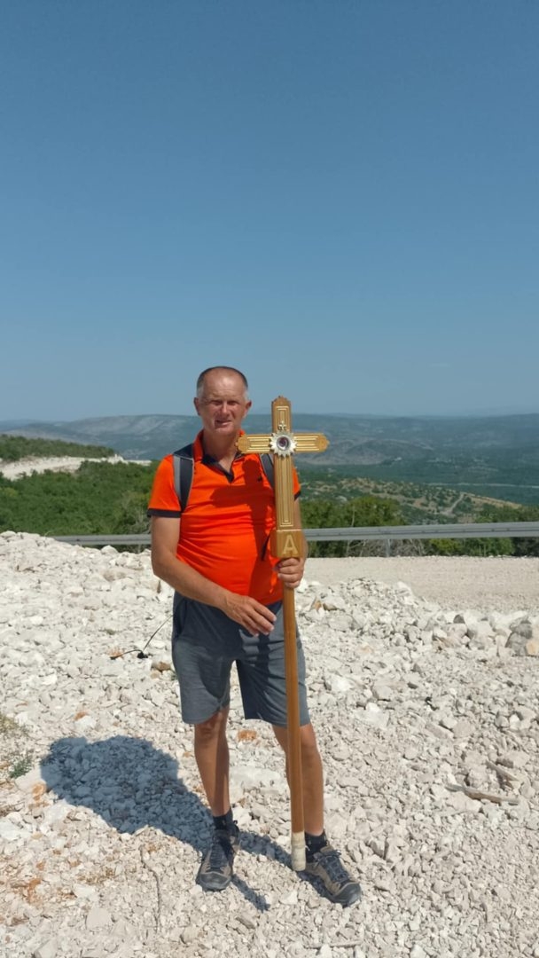 Od Knina do Trilja: Vinko Krsnik iz Kutjeva sudjelovao u 10-dnevnom hodočašću za našu zajednicu i bolesnike