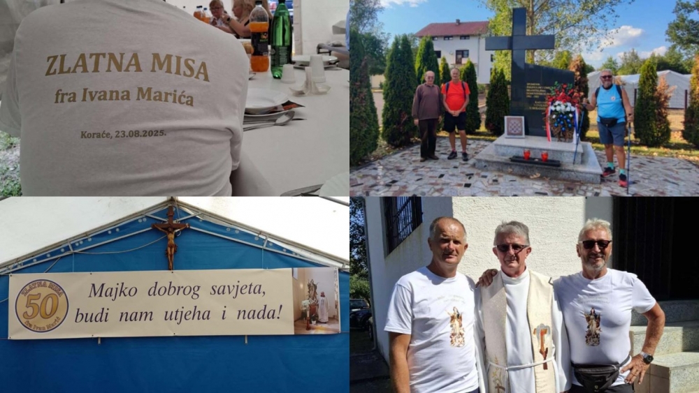 52 kilometra hoda: Vinko Krsnik iz Kutjeva na hodočašću do Koraća u Bosni