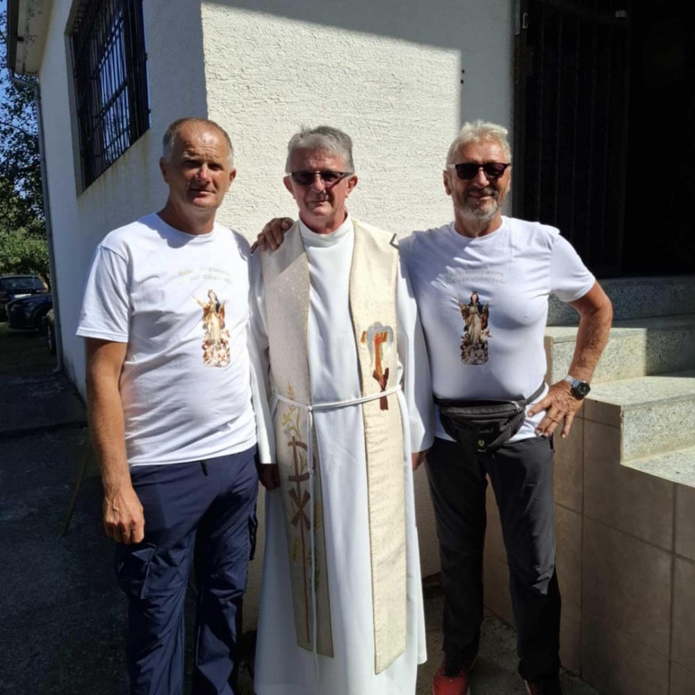 52 kilometra hoda: Vinko Krsnik iz Kutjeva na hodočašću do Koraća u Bosni