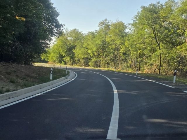 Pogledajte posljednje kadrove ceste Baćindol – Rešetari prije puštanja u promet