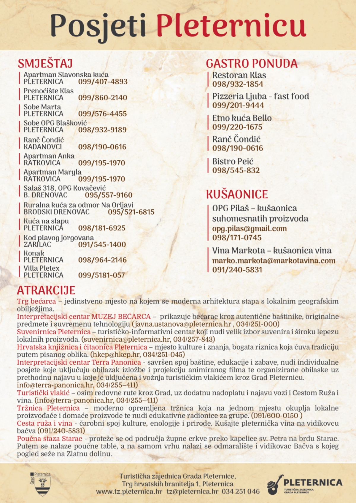 Pleternica: Obavijest o regulaciji prometa 31. kolovoza