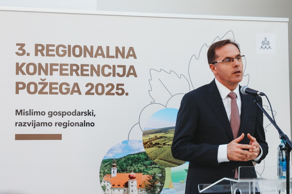 Održana 3. Regionalna konferencija Požega - 2025. ’Mislimo gospodarski, razvijamo regionalno’