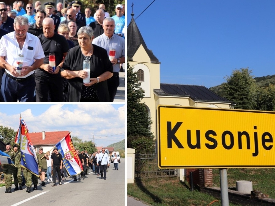 Komemoracija u Kusonjama u čast poginulim hrvatskim vitezovima
