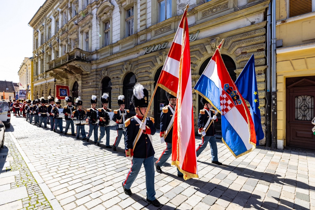 Trenkovi panduri u Varaždinu sudjelovali na 27. susretu povijesnih postrojbi
