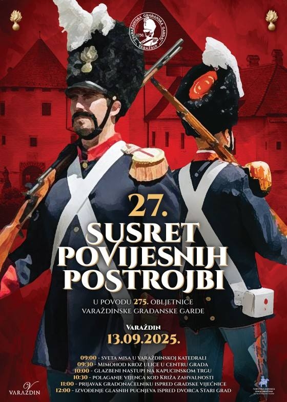 Trenkovi panduri u Varaždinu sudjelovali na 27. susretu povijesnih postrojbi