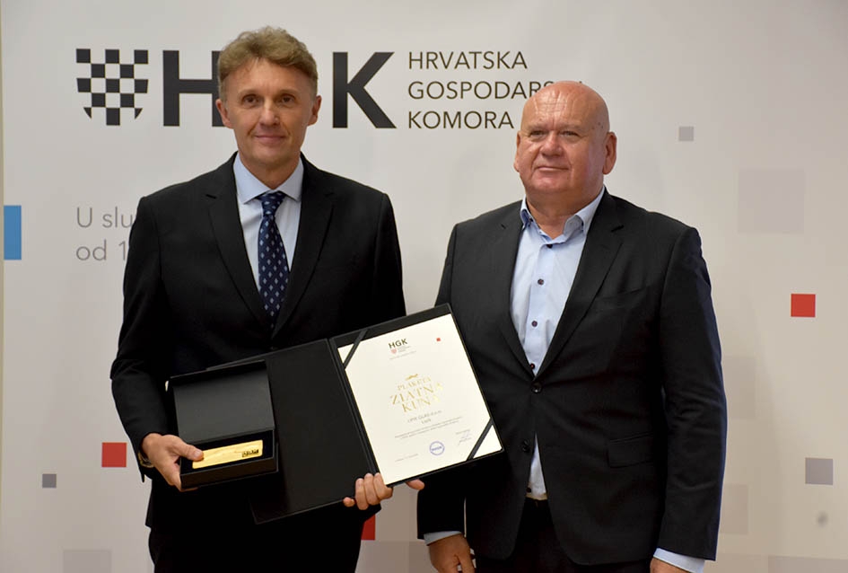 Zlatne kune dobile tvrtke Lipik glas, Usluga i Legac partner