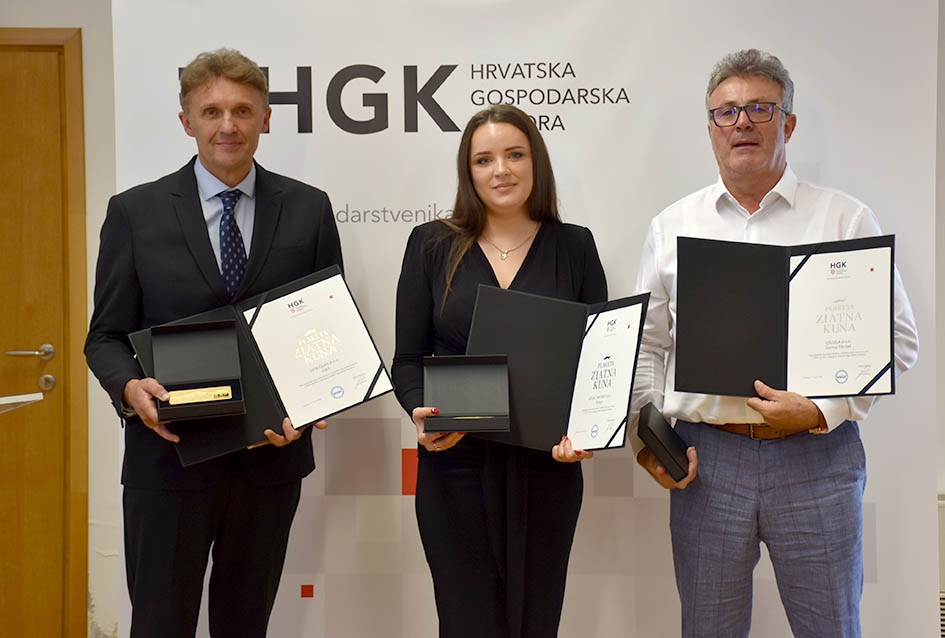 Zlatne kune dobile tvrtke Lipik glas, Usluga i Legac partner