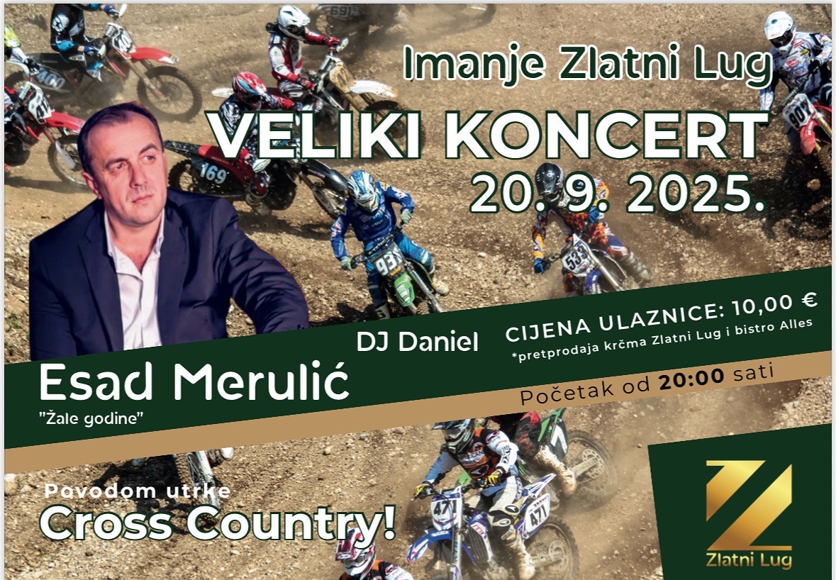 Zlatni Lug ovog vikenda ima adrenalinske utrke i koncert Esada Merulića