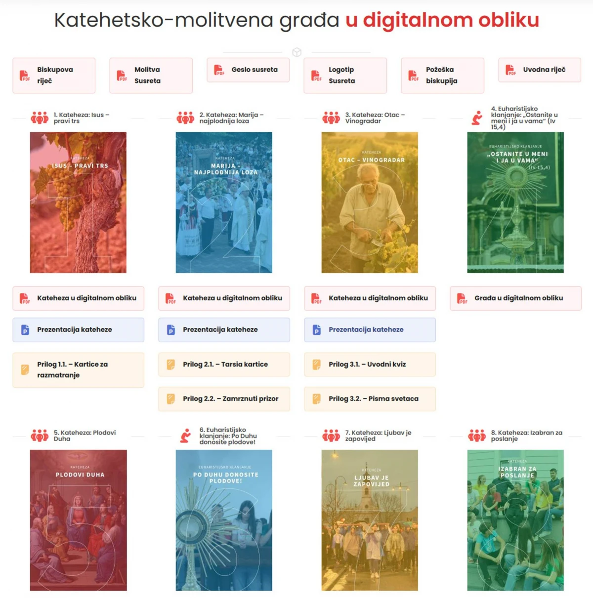 Objavljena katehetsko-molitvena građa u pripravi za SHKM 2026. u Požegi