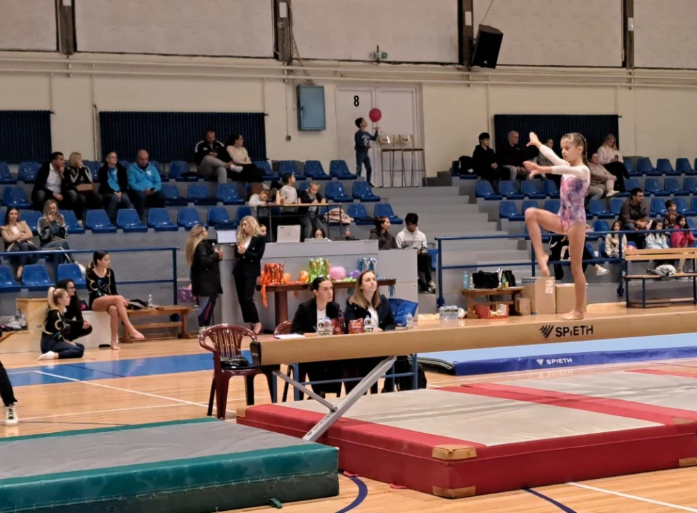 Natjecanje mladih gimnastičarki iz Slavonije i Baranje u Požegi