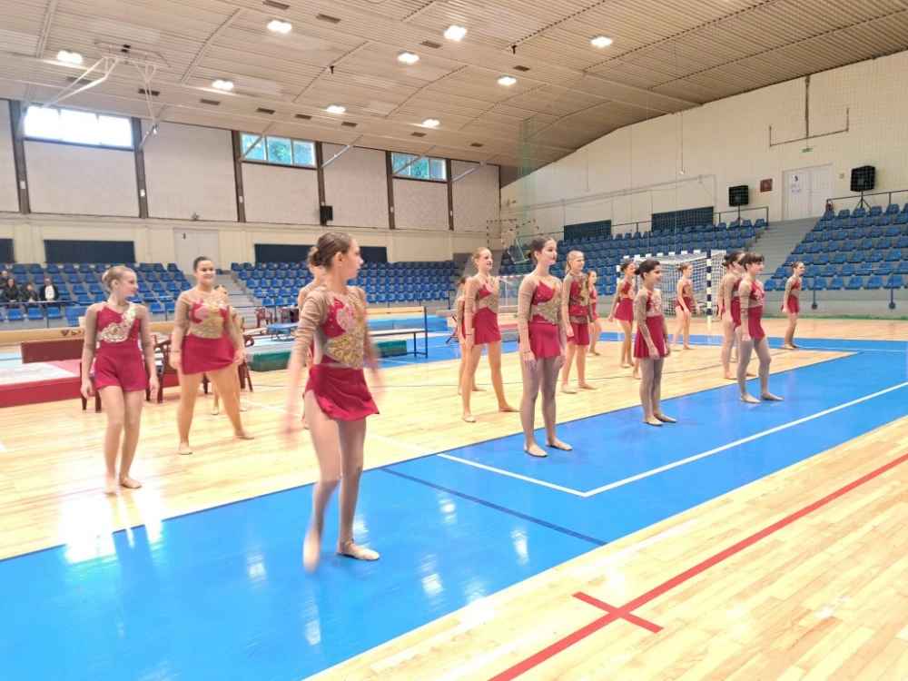 Natjecanje mladih gimnastičarki iz Slavonije i Baranje u Požegi