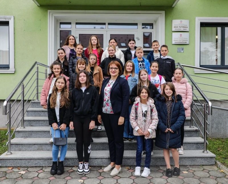 Za novu dječju gradonačelnicu Pleternice izabrana Petra Kladarić, a za zamjenicu Korina Vukušić