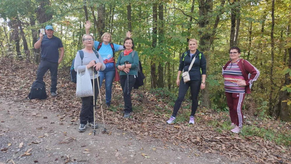 Planinari požeškog Sokolovca kušali kestene na Banovini