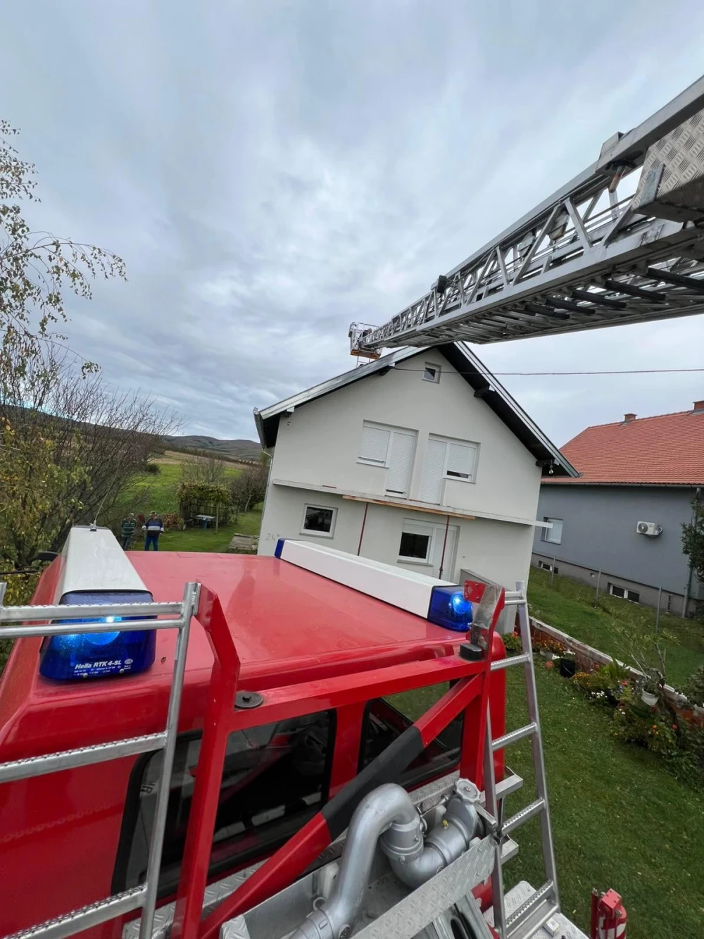 Olujna noć – dugi dan za kaptolačke vatrogasce