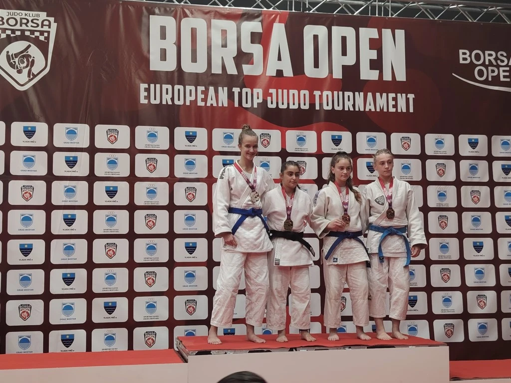 Sjajan nastup Judo kluba Slavonac na prestižnom Borsa Openu u Mostaru