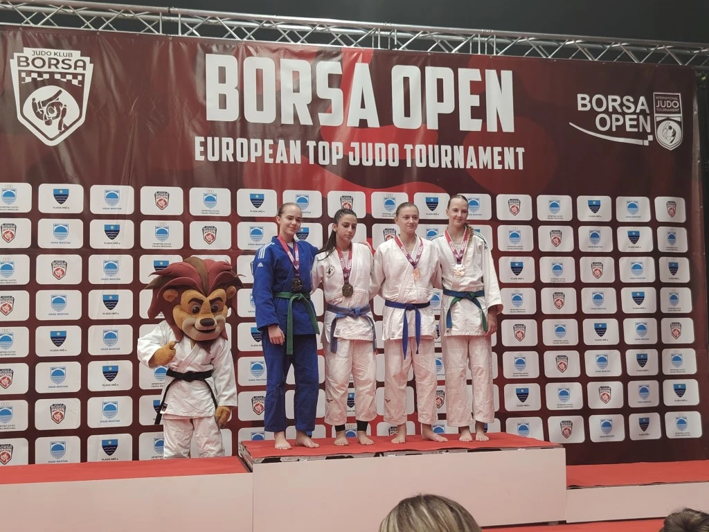 Sjajan nastup Judo kluba Slavonac na prestižnom Borsa Openu u Mostaru