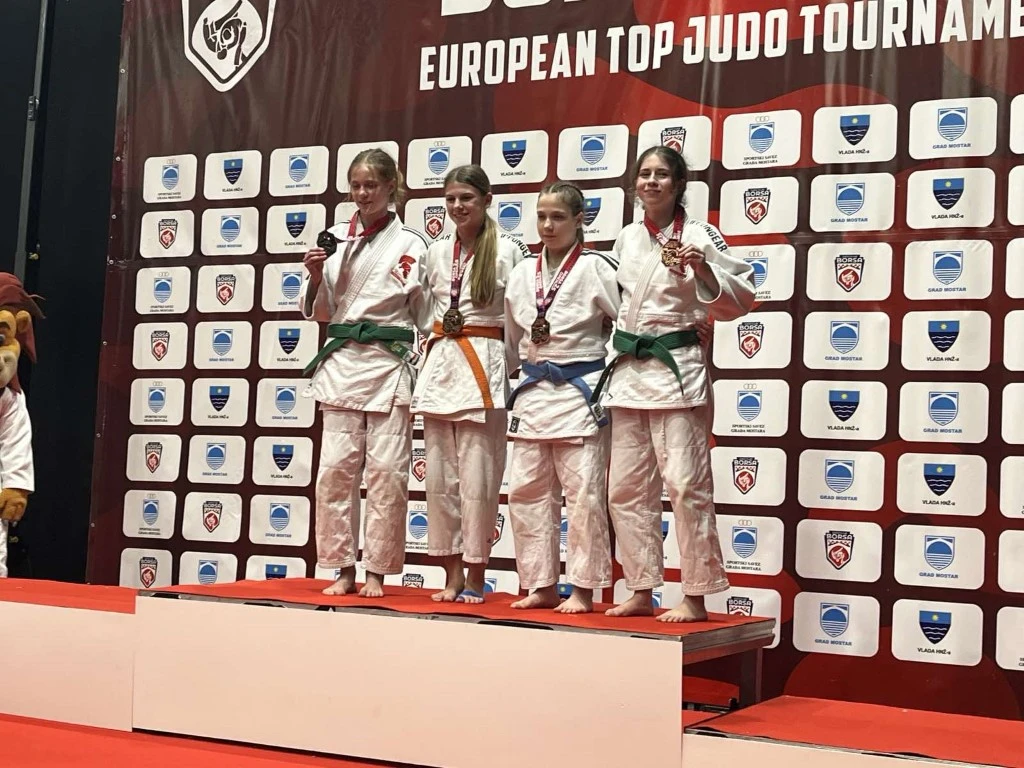 Sjajan nastup Judo kluba Slavonac na prestižnom Borsa Openu u Mostaru