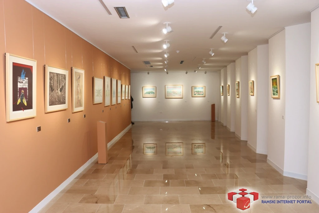 Županica Antonija Jozić na svečanom otvorenju Galerije u Rami Šćit