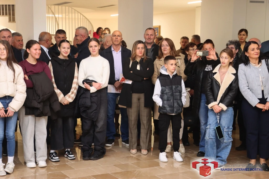 Županica Antonija Jozić na svečanom otvorenju Galerije u Rami Šćit