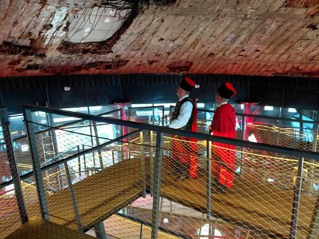 Postrojba Trenkovi panduri u posjetu Vukovaru