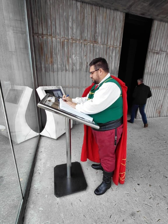 Postrojba Trenkovi panduri u posjetu Vukovaru