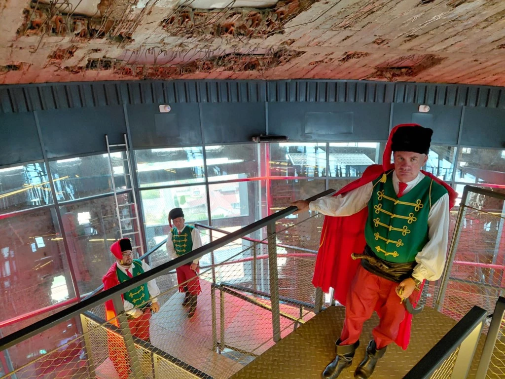 Postrojba Trenkovi panduri u posjetu Vukovaru