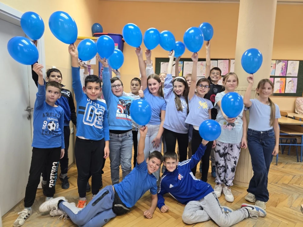 Učenici 4.c razreda OŠ Julija Kempfa obilježili Svjetski dan dijabetesa uz priču, igru i poruke podrške