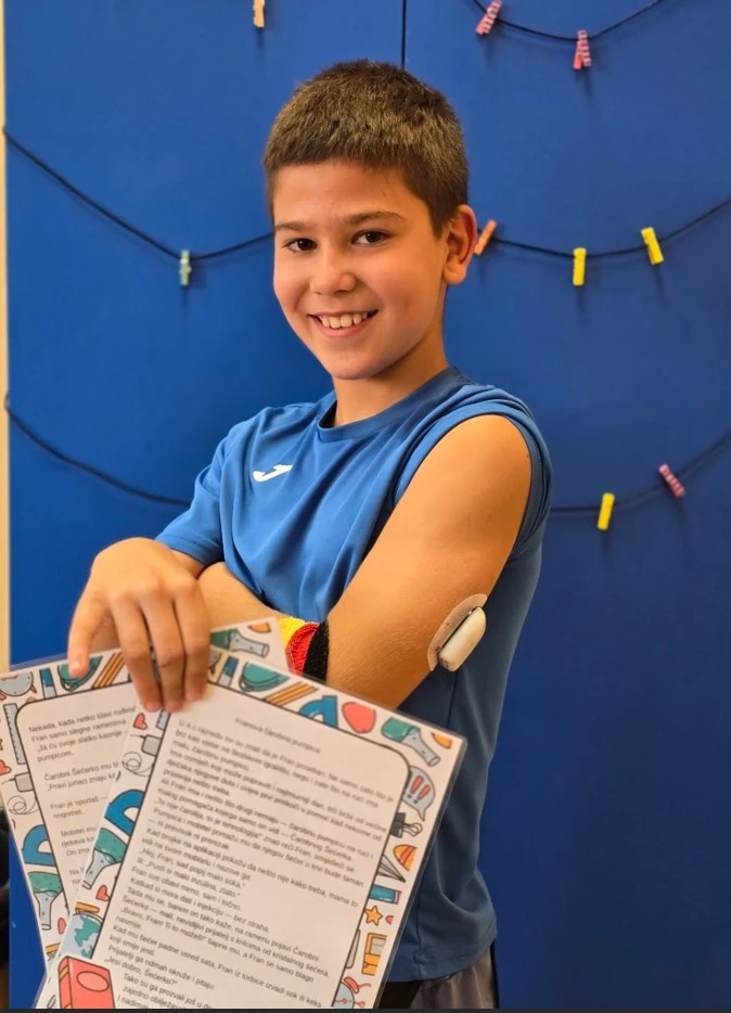 Učenici 4.c razreda OŠ Julija Kempfa obilježili Svjetski dan dijabetesa uz priču, igru i poruke podrške