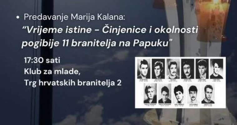 Vrijeme istine u Pleternici: Sjećanje na 11 poginulih branitelja Papuka kroz dokumente i svjedočanstva