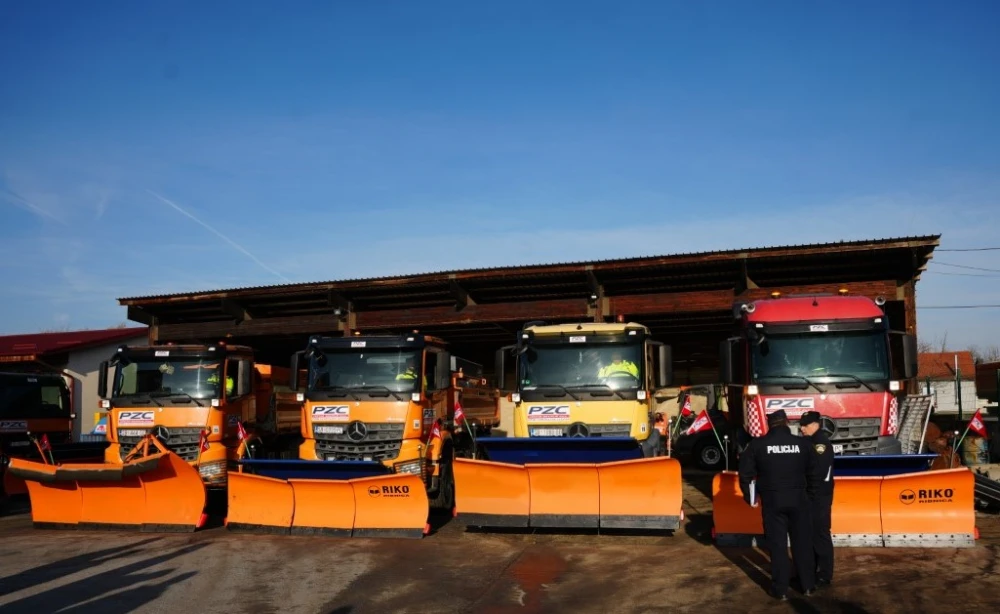 Zamjenik županice Radošić izvršio smotru zimske službe u Požegi